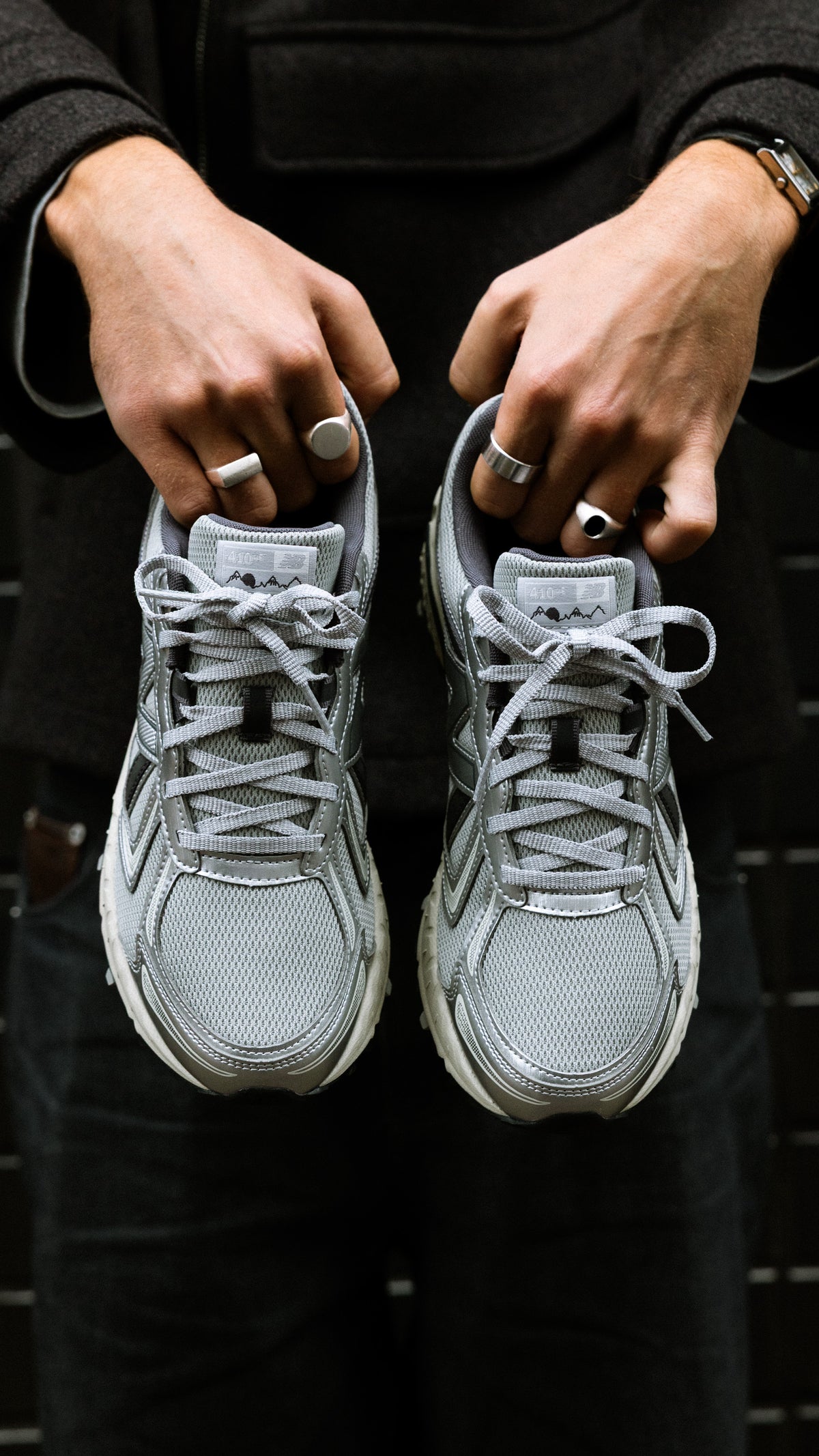 New Balance 410 rain cloud magnet