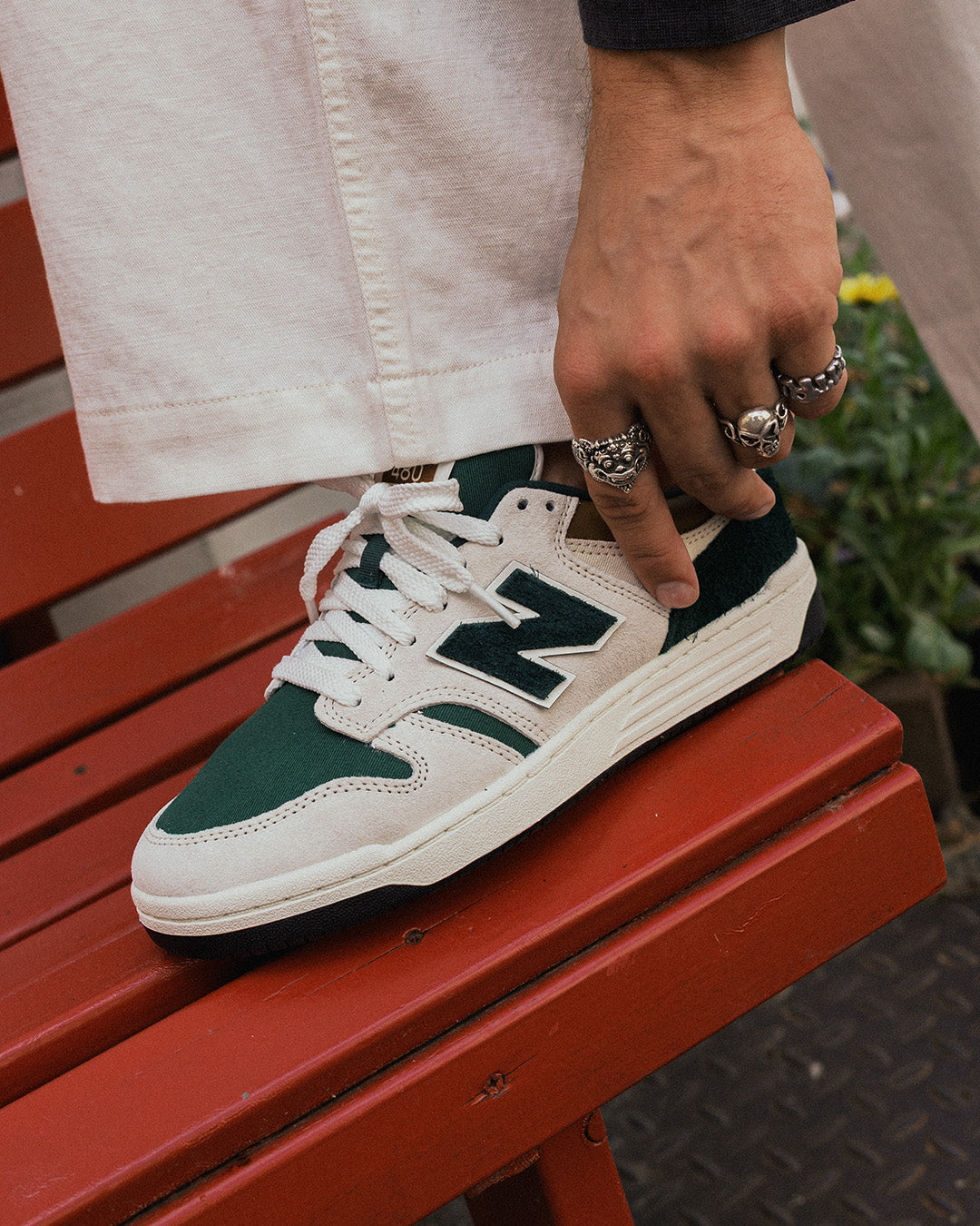 New Balance 480 linen