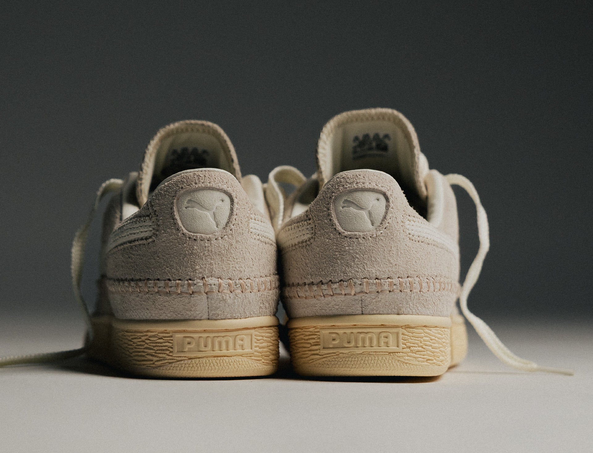 Puma Suede Moccasin frosted ivory warm white