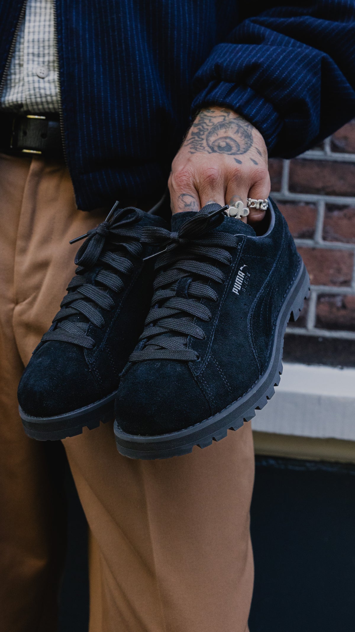 Puma Suede Vibram puma black