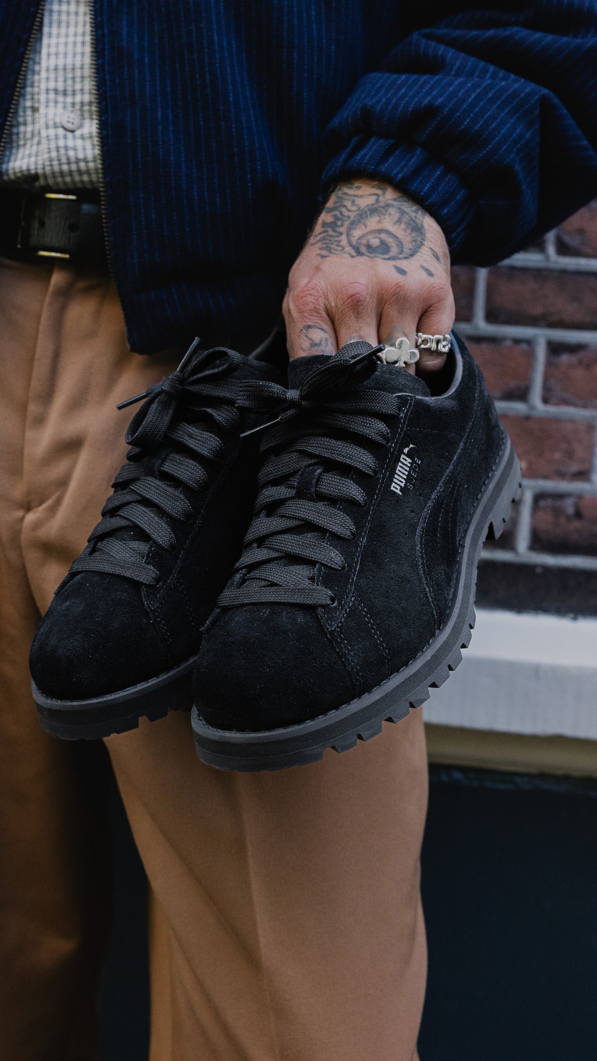 Puma Suede Vibram puma black