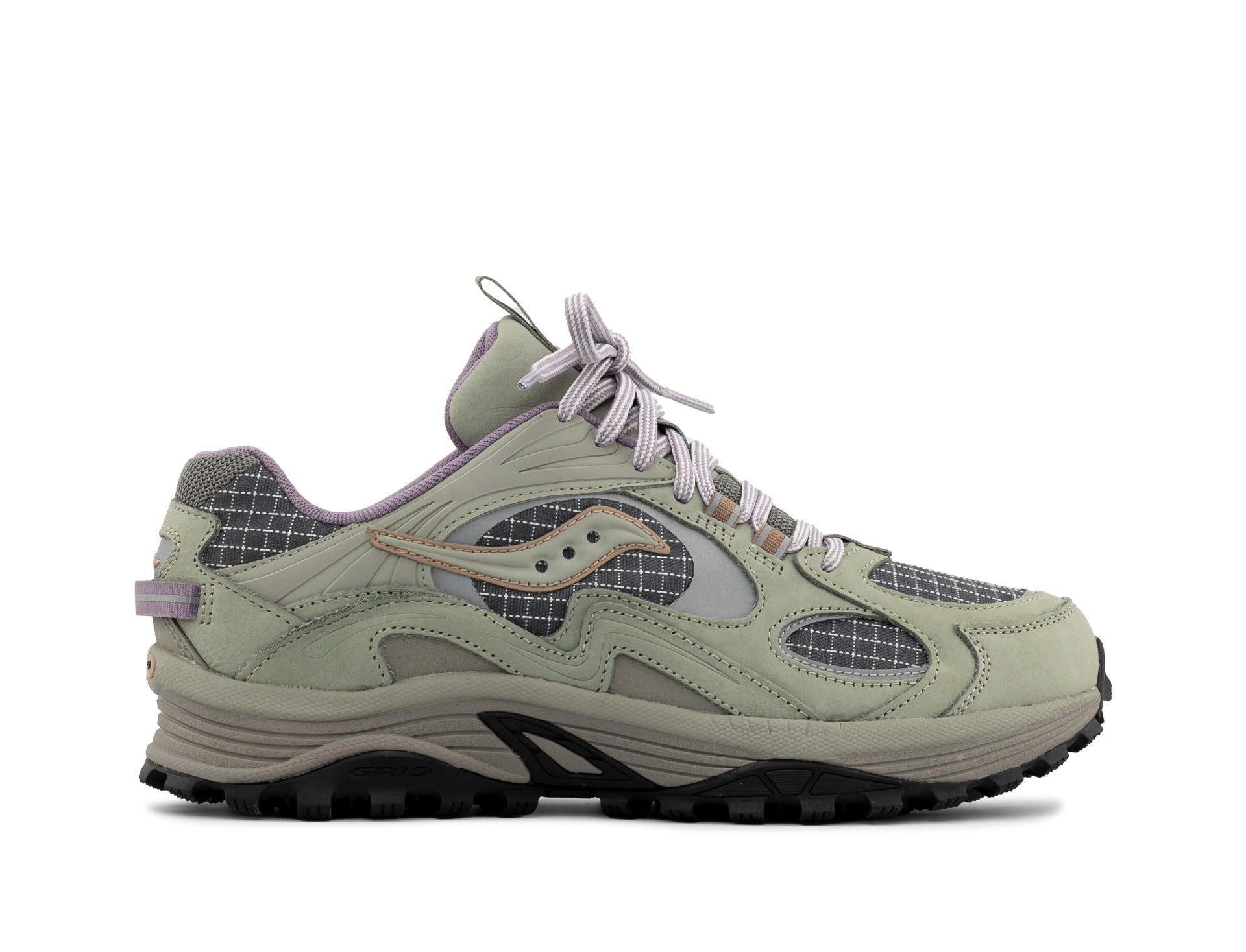 Saucony Grid Aura X grey agave