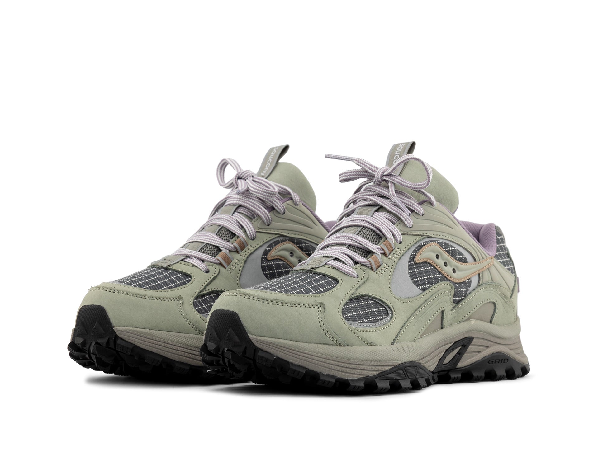Saucony Grid Aura X grey agave