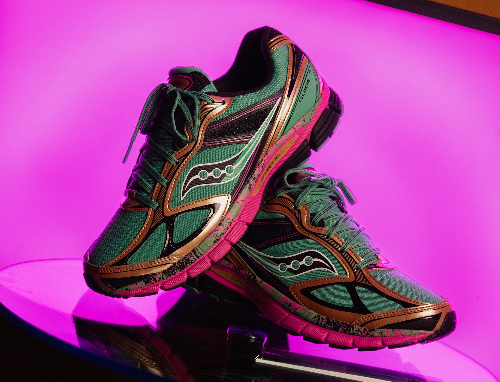 Saucony Progrid Guide 7 green bronze