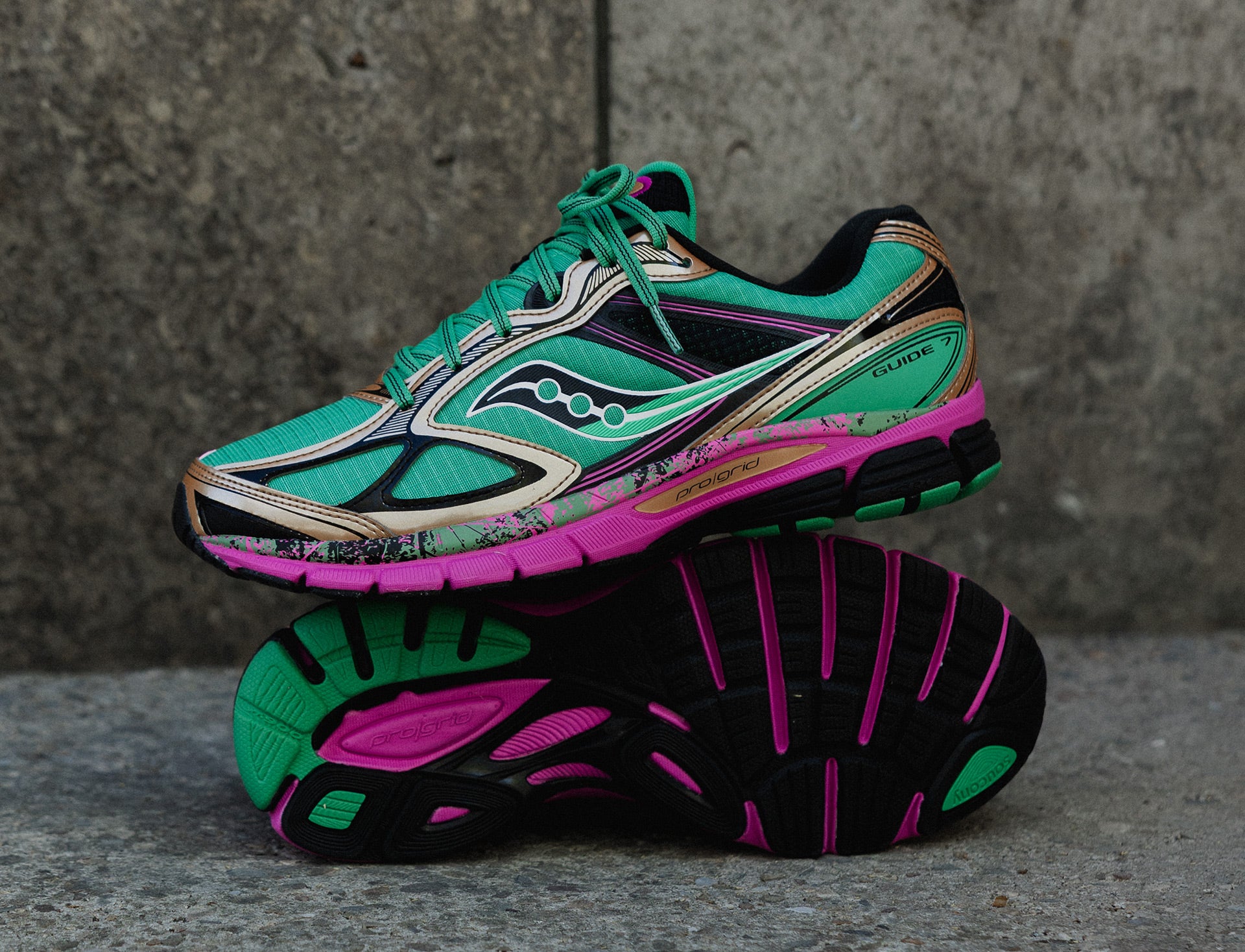 Saucony Progrid Guide 7 green bronze