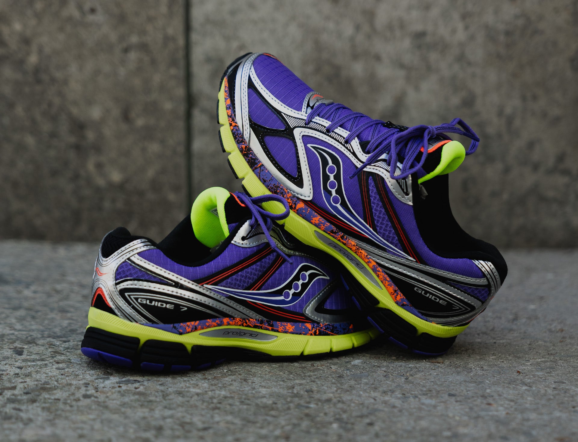 Saucony Progrid Guide 7 purple citron