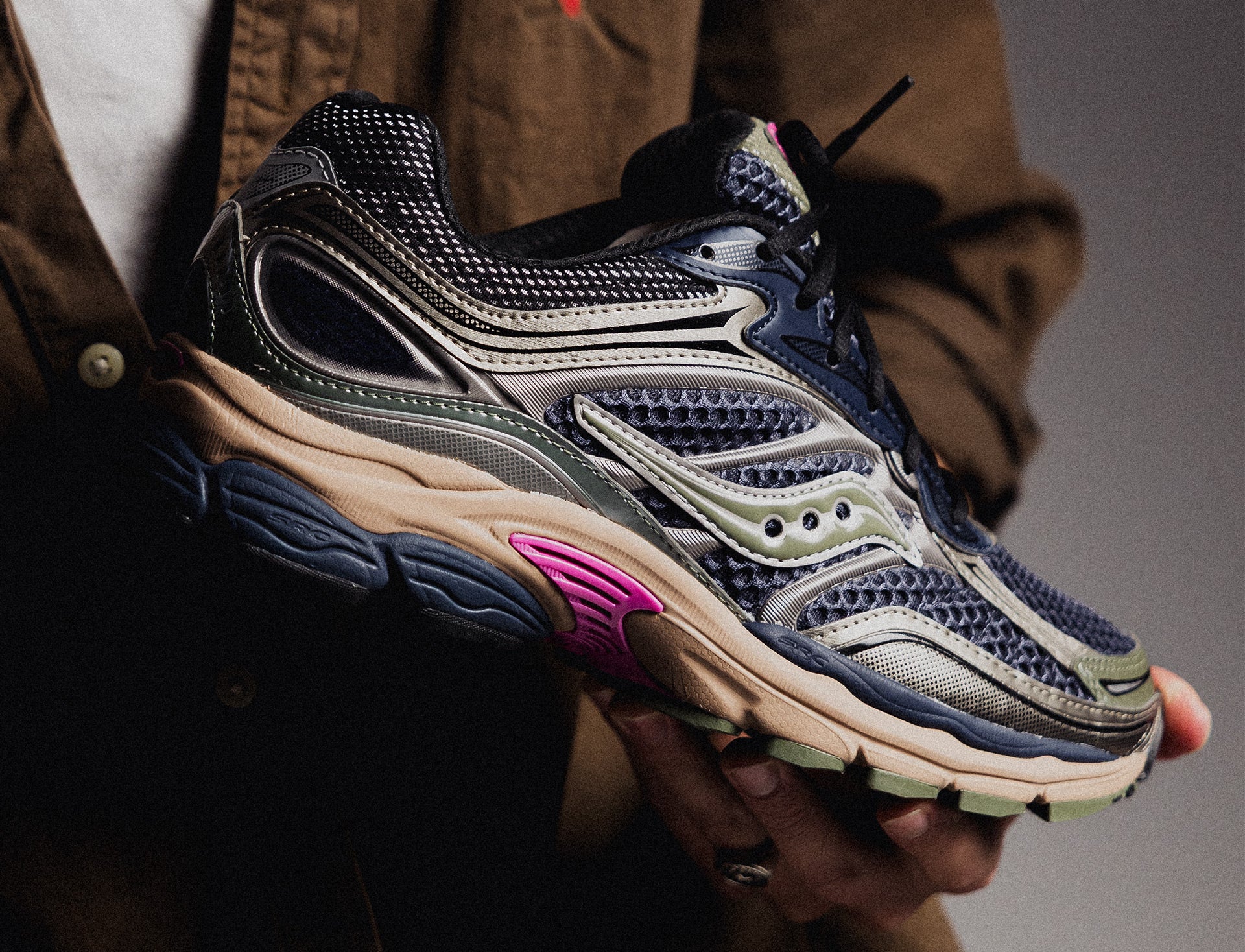 Saucony Progrid Omni 9 blue brush