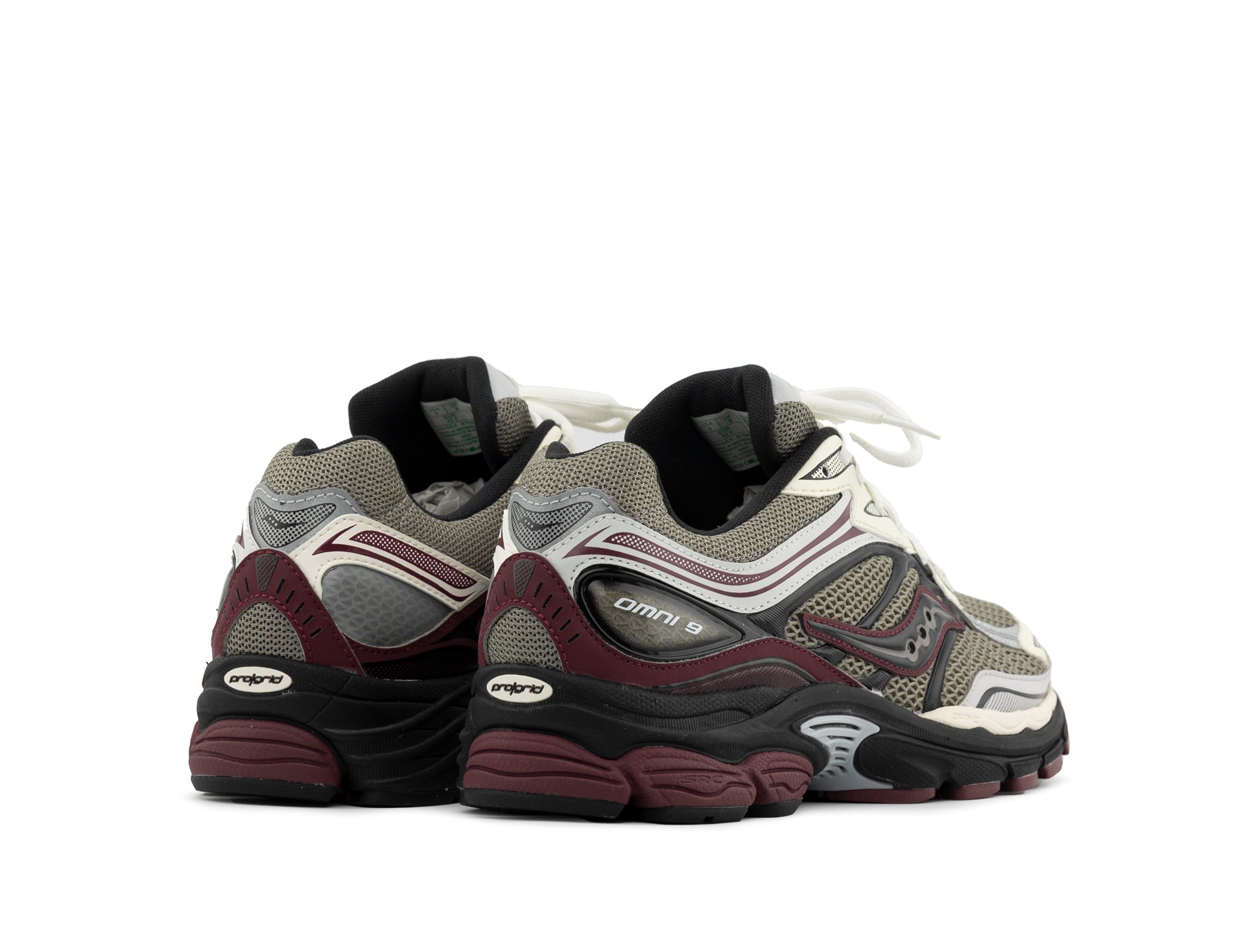 Saucony Progrid Omni 9 tan maroon