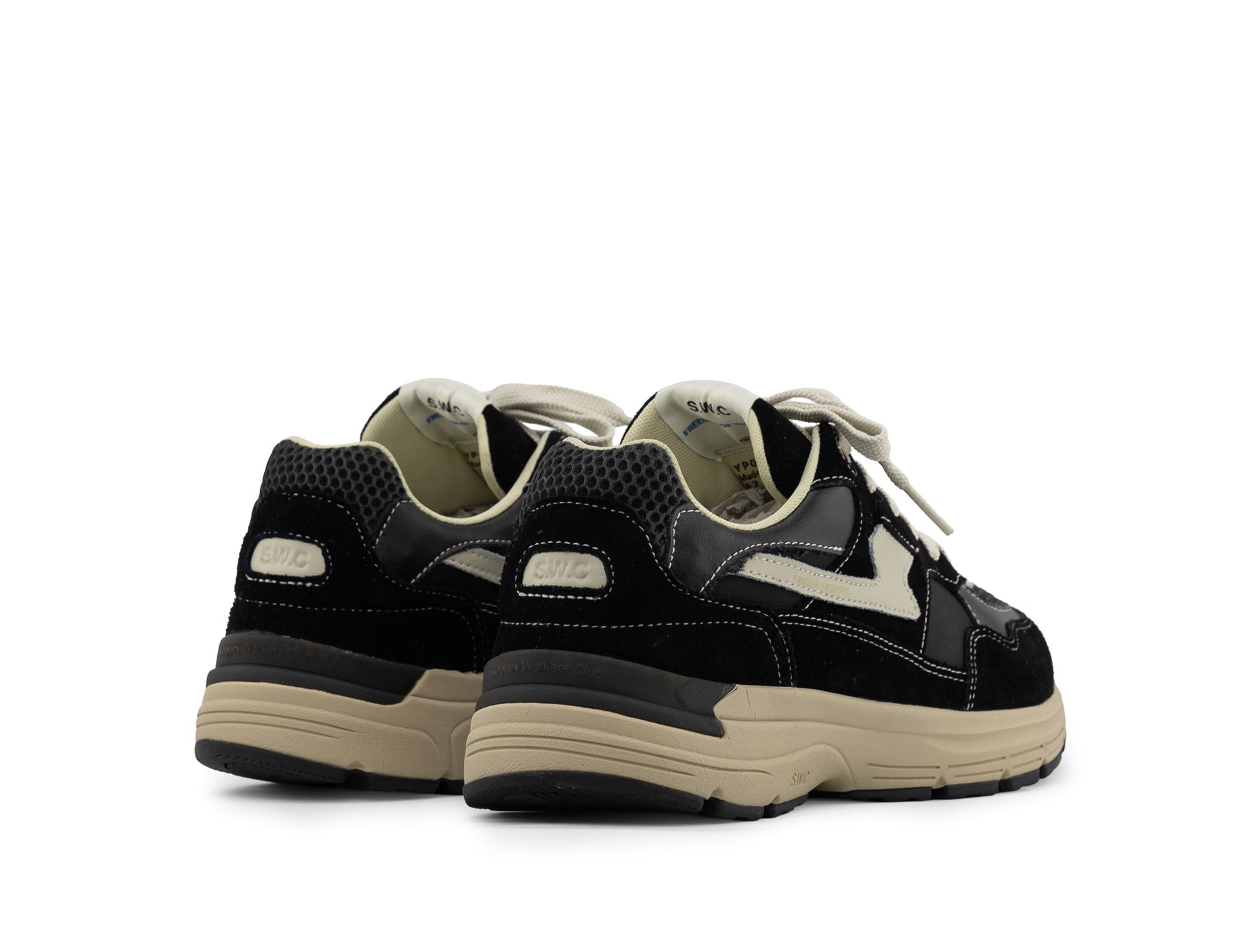Stepney Workers Club Amiel S-Strike Suede Mix black II