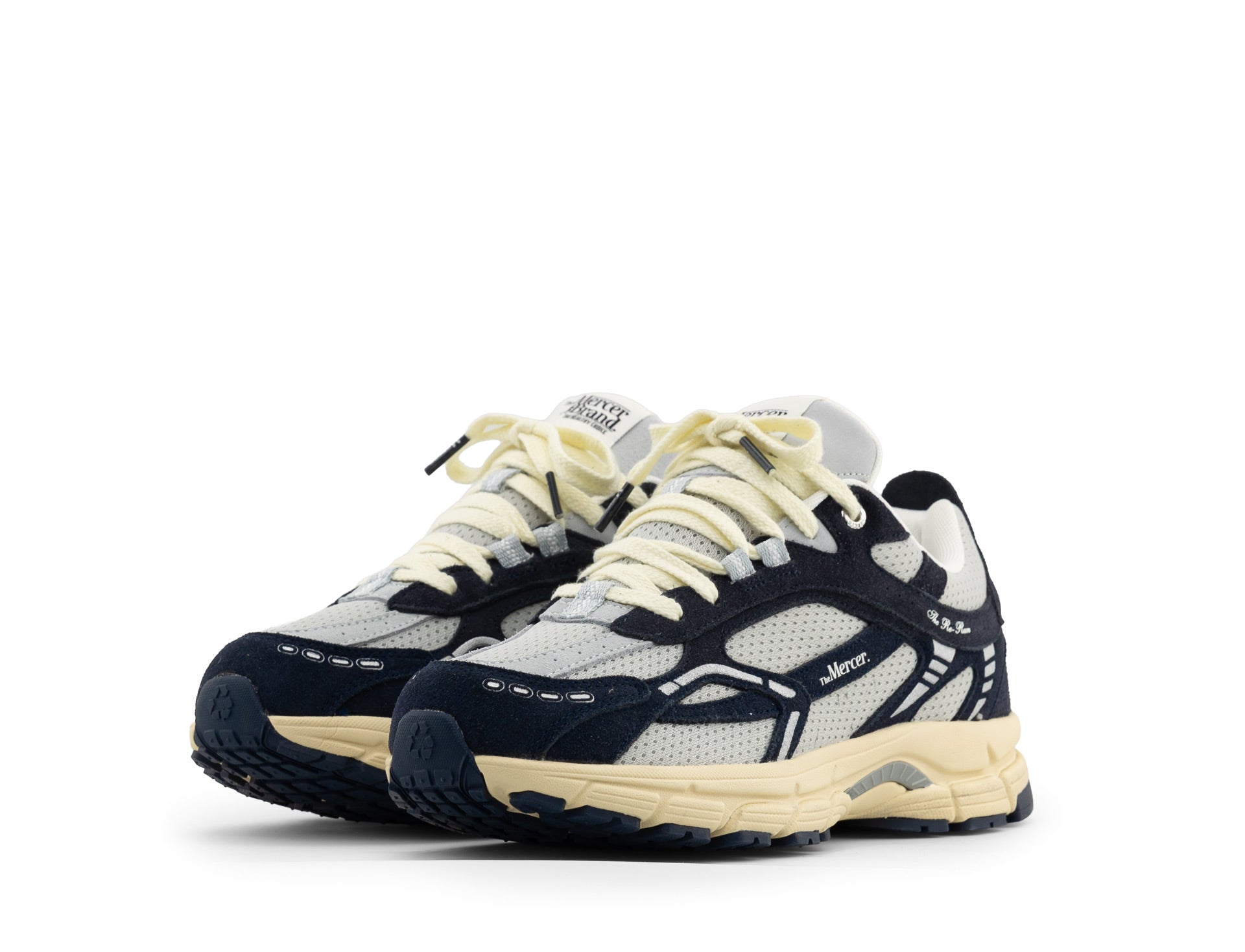 Mercer The Re-Run Vintage Suede navy