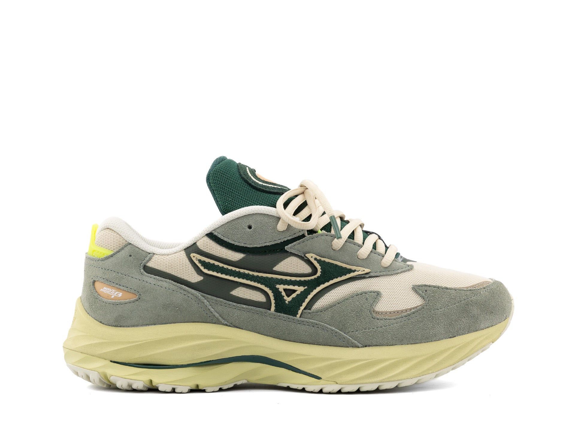 Mizuno Wave Rider β shadow pine grove summer sand