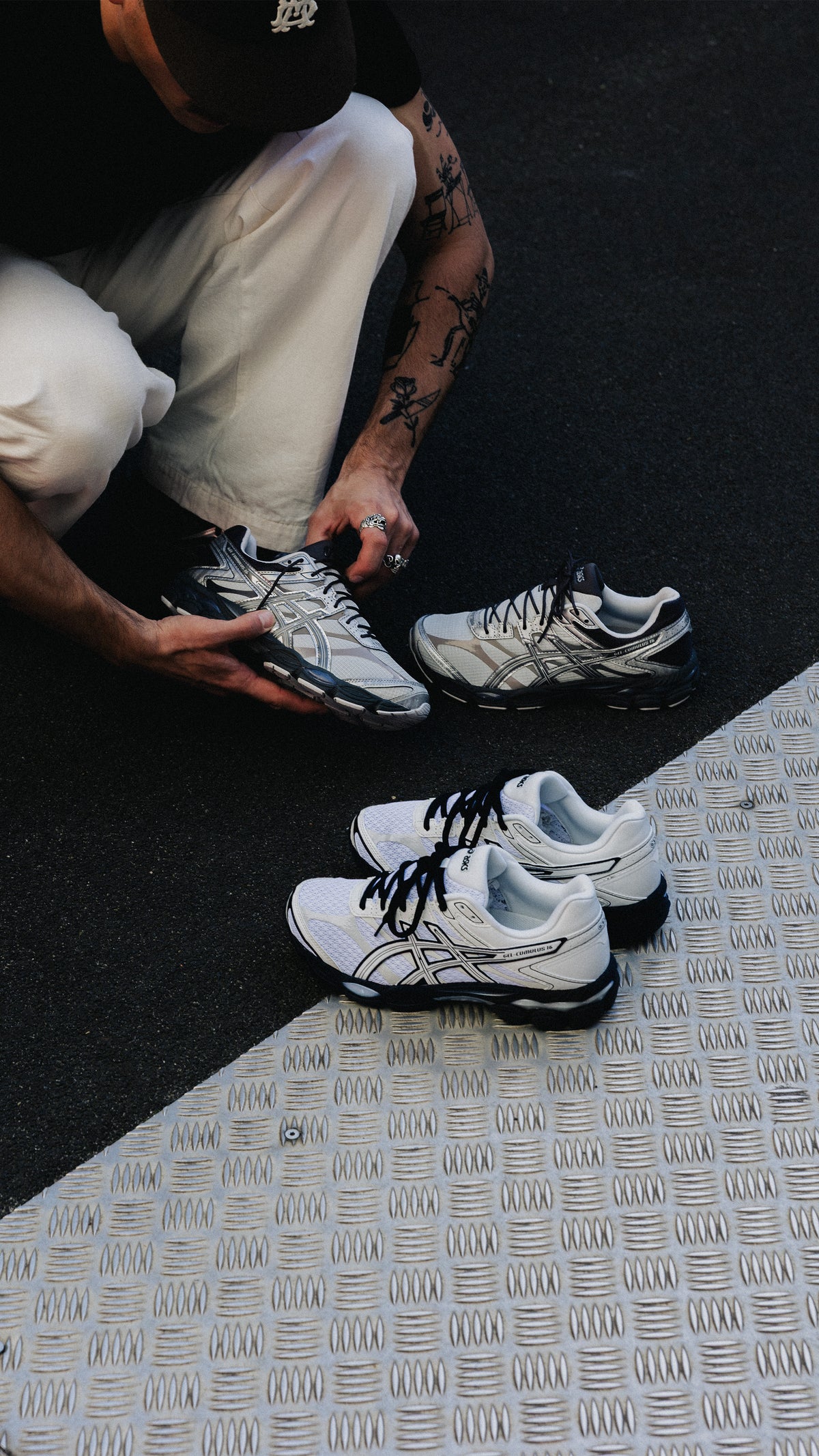 Asics Gel-Cumulus 16 white cream