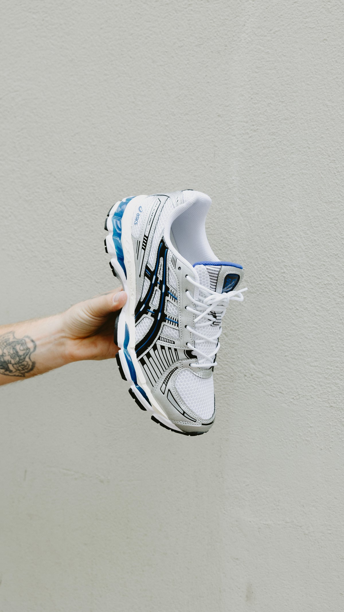 Asics Gel-Kayano 12.1 white black