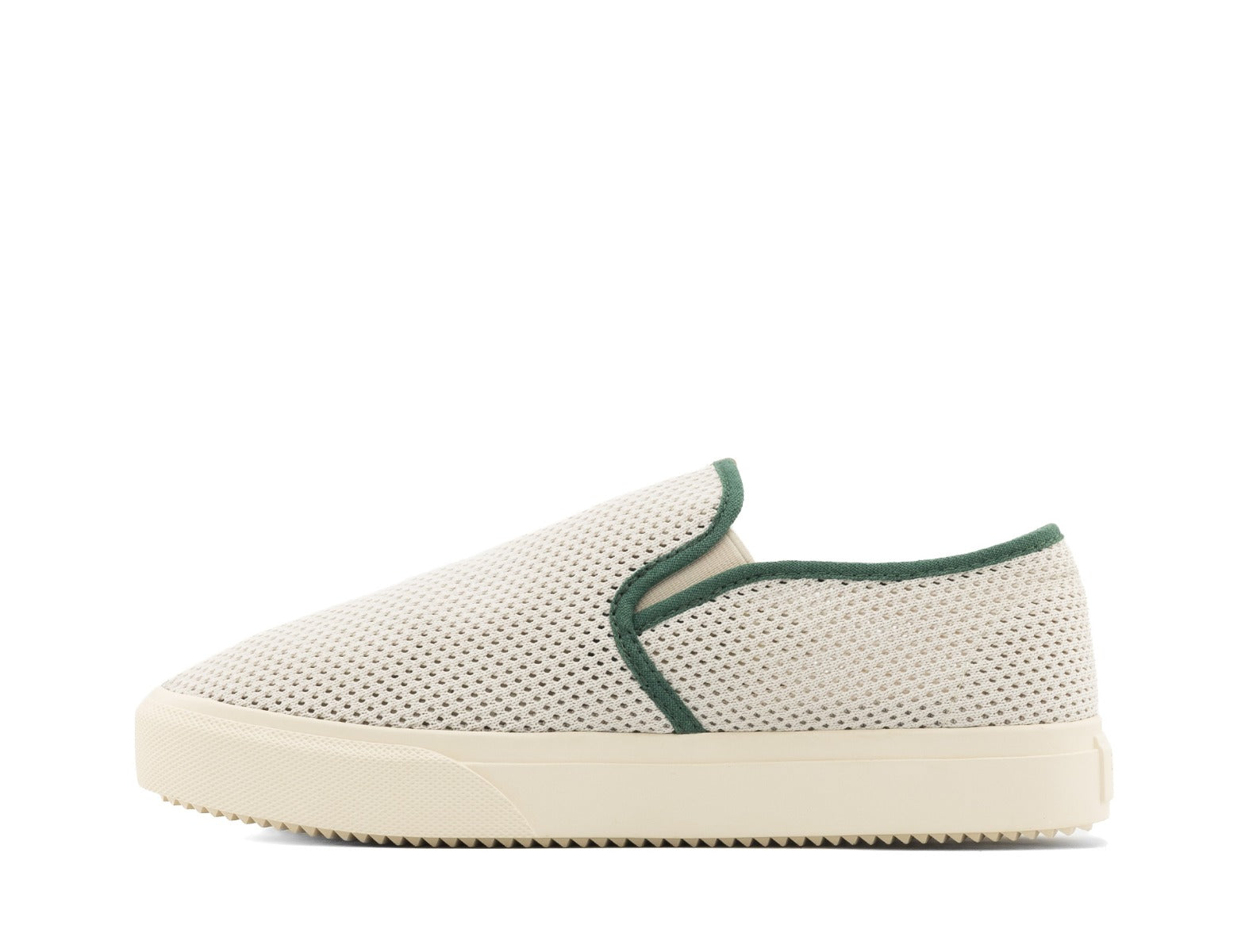 Clae Porter Knit eggnog trekking green