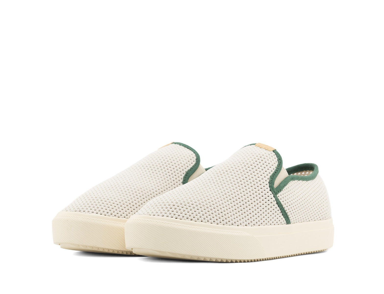 Clae Porter Knit eggnog trekking green