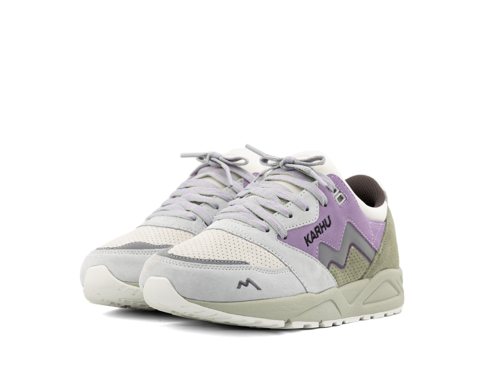 Karhu Aria 95 ‘Mystic Forest’ Pack dawn blue orchid petal