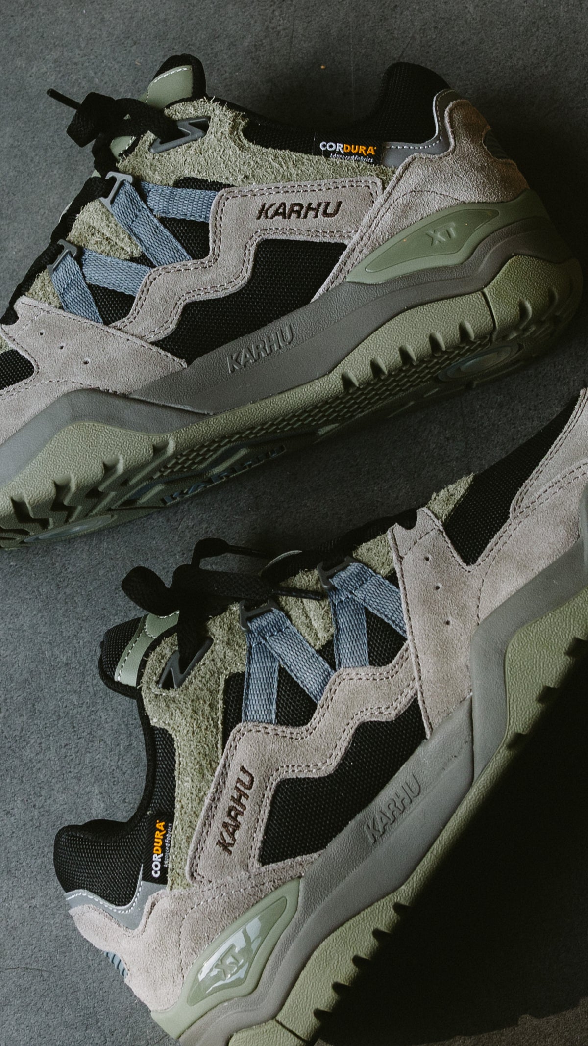 Karhu Fusion XT hematite gray shingles