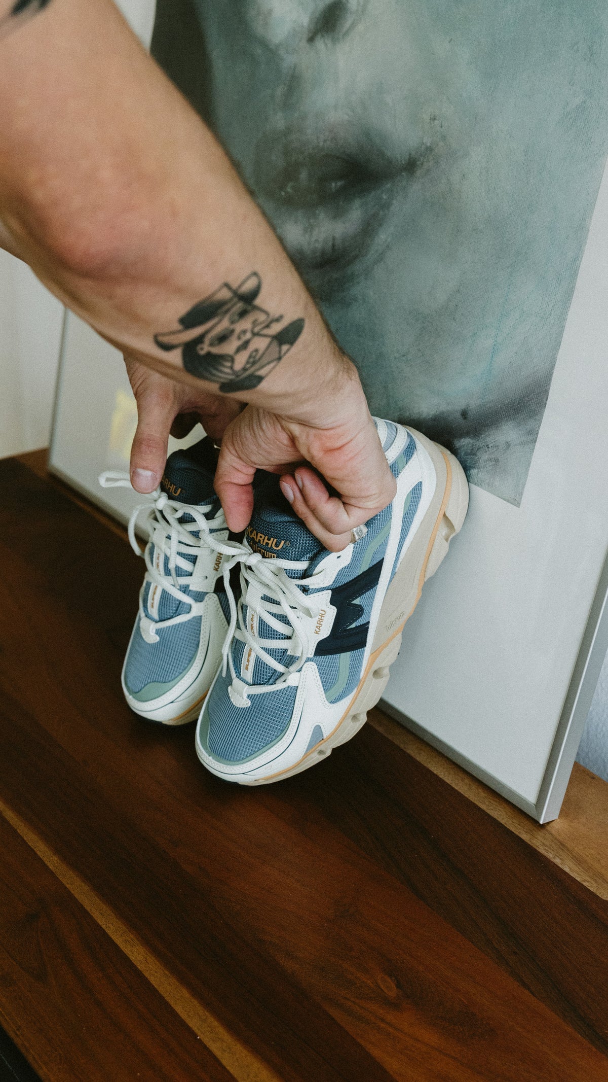 Karhu Super Fulcrum icicle blue mirage