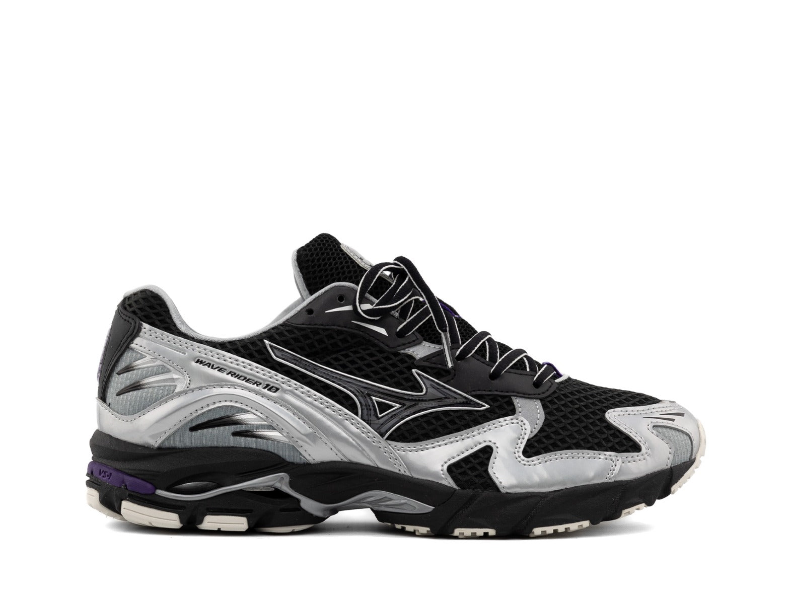 Mizuno Wave Rider 10 ‘Millennium’ Pack black black sand purple haze