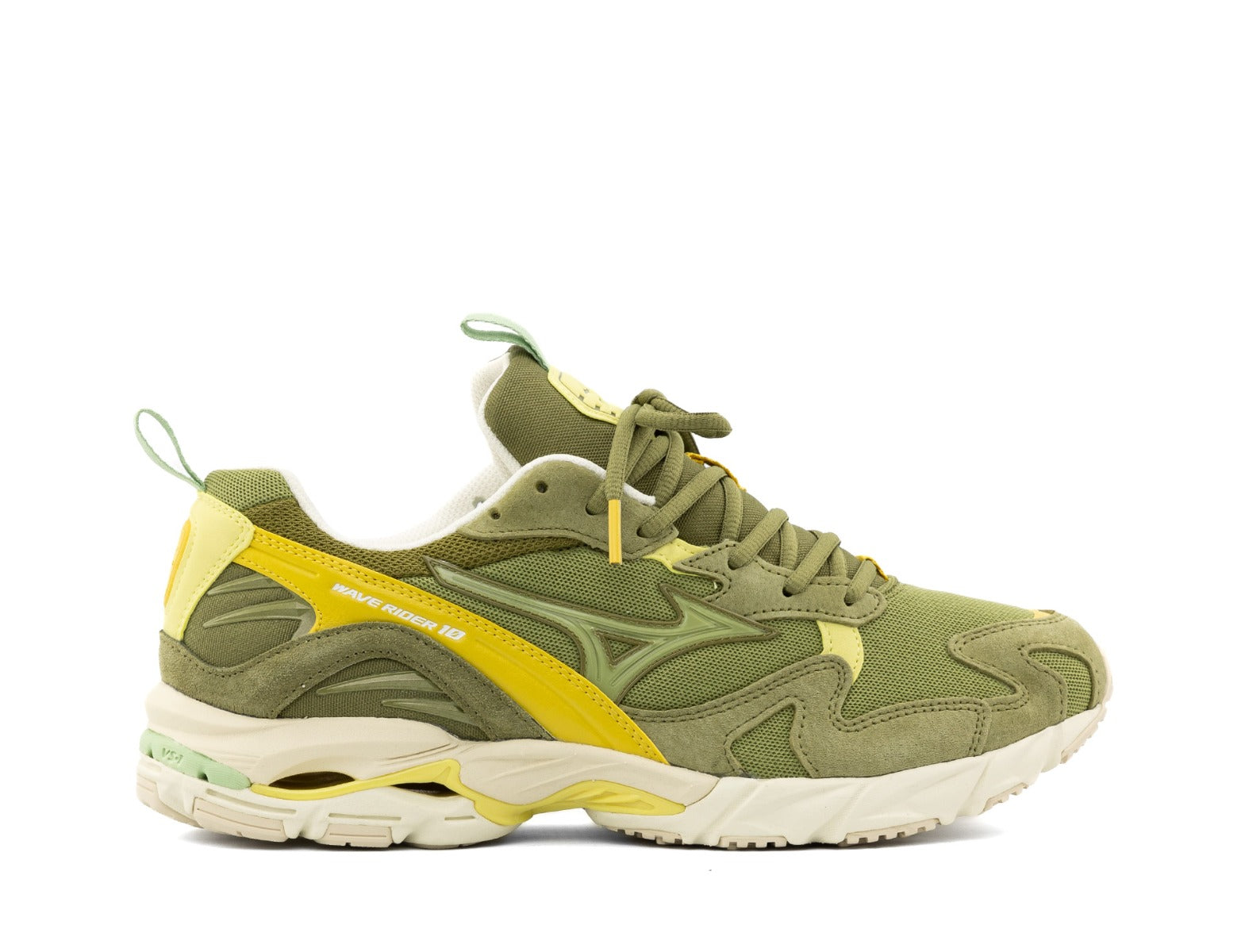 Mizuno Wave Rider 10 Premium olive drab cedar