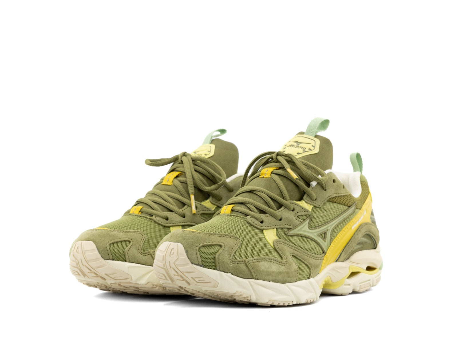 Mizuno Wave Rider 10 Premium olive drab cedar