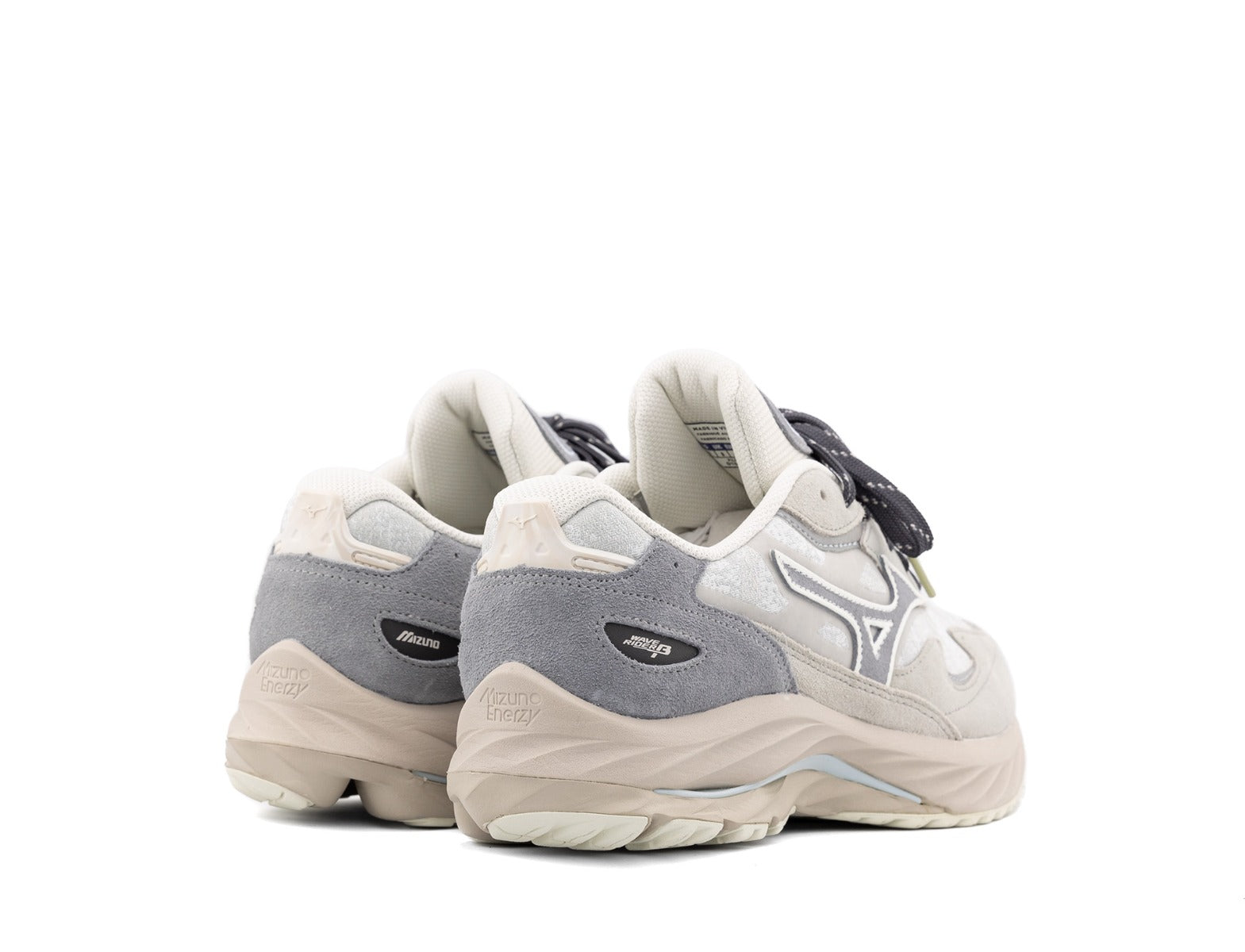 Mizuno Wave Rider B ‘Mimetics’ Pack harbor mist ultimate gray silver cloud 4