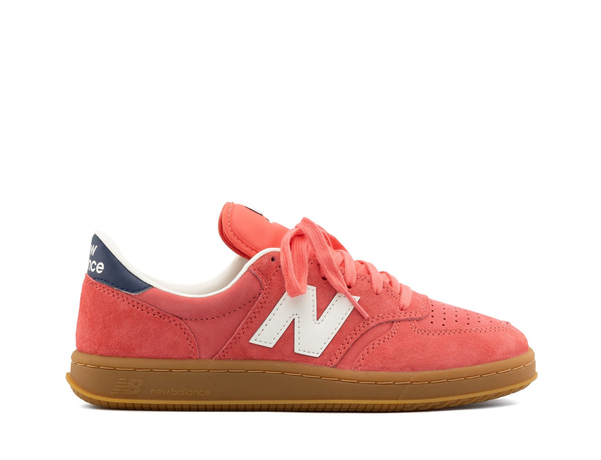 New Balance T500 drift red navy sea salt gum | BijSMAAK.com