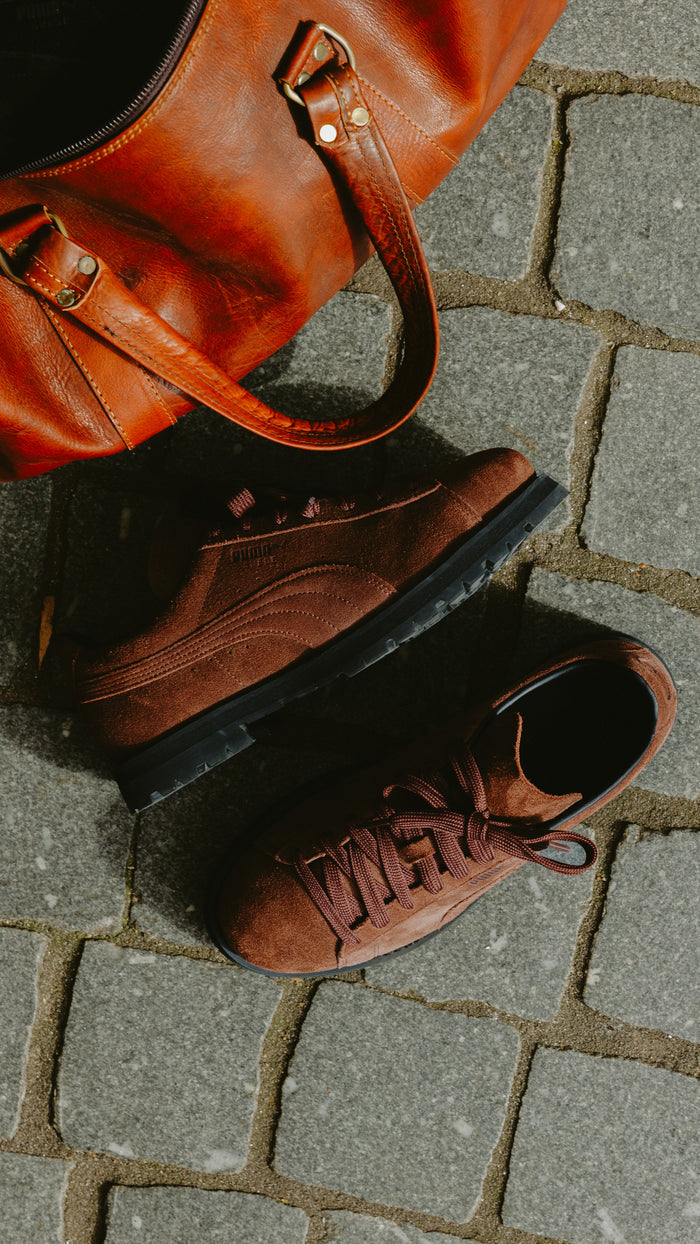 Puma Suede Vibram chocotart puma black