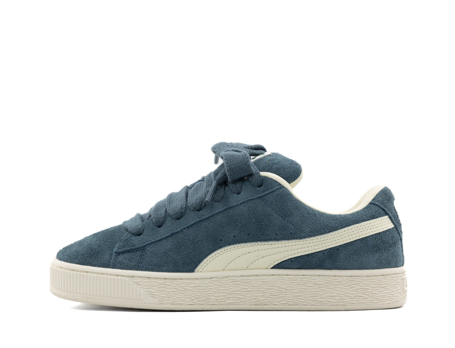 Puma Suede XL Hairy gray skies frosted ivory 2