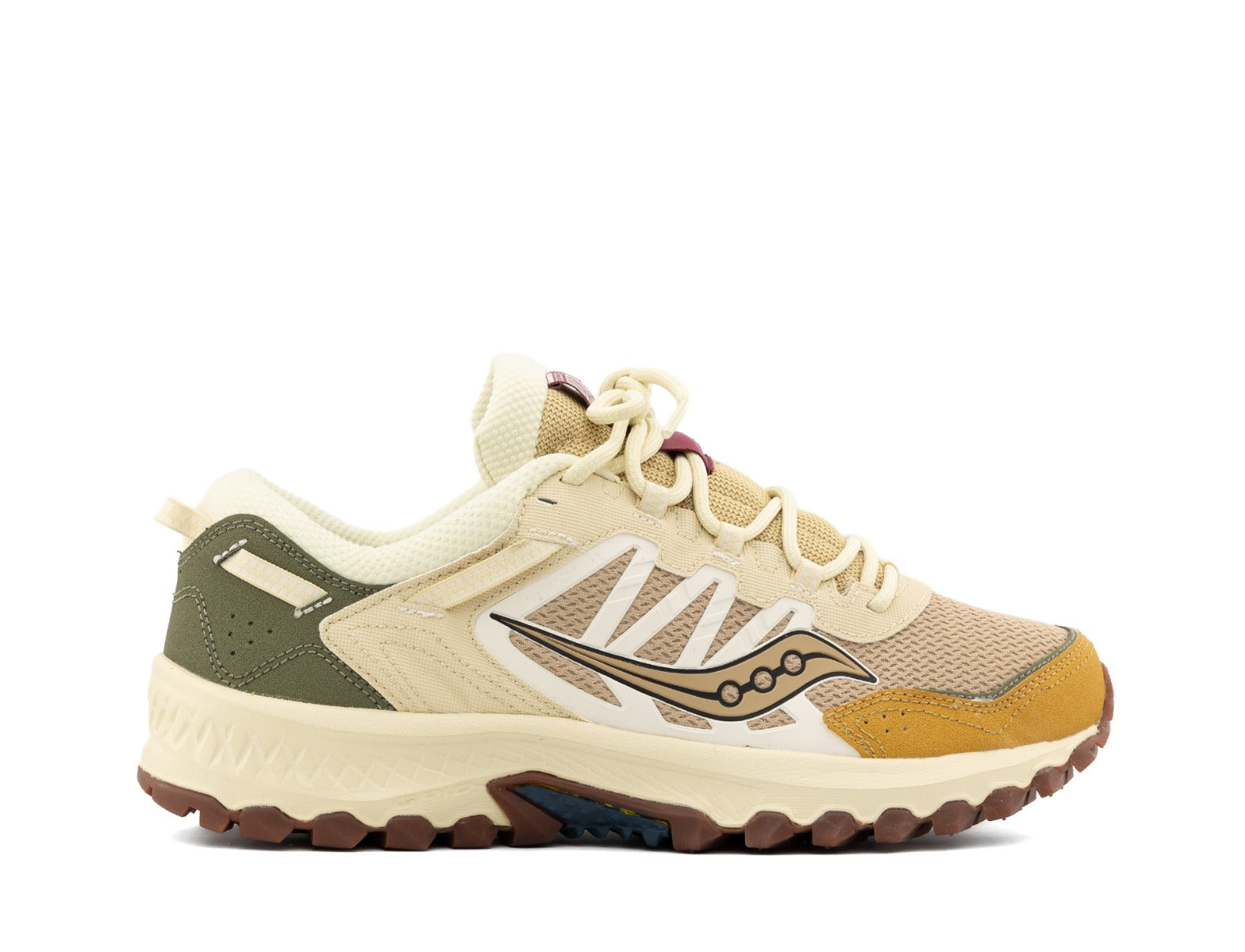 Saucony Grid Peak tan chino green 1