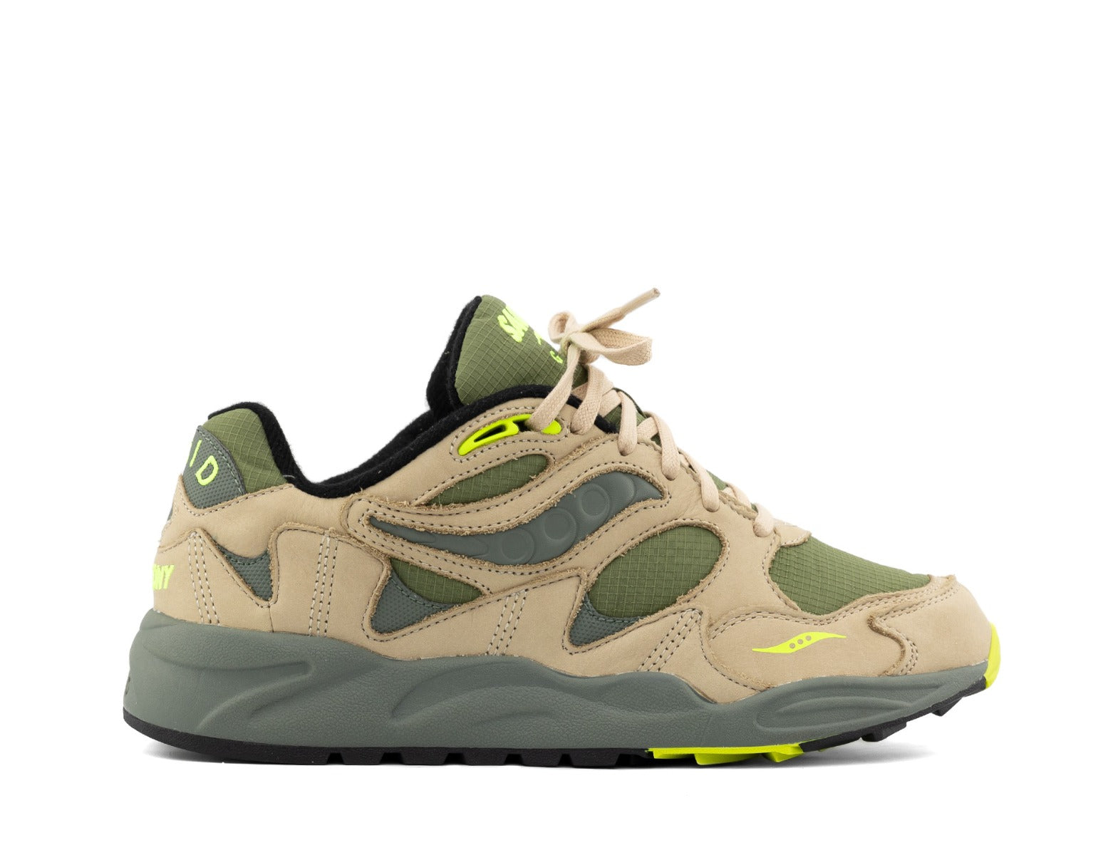 Saucony Grid Shadow 2 avocado beige 1