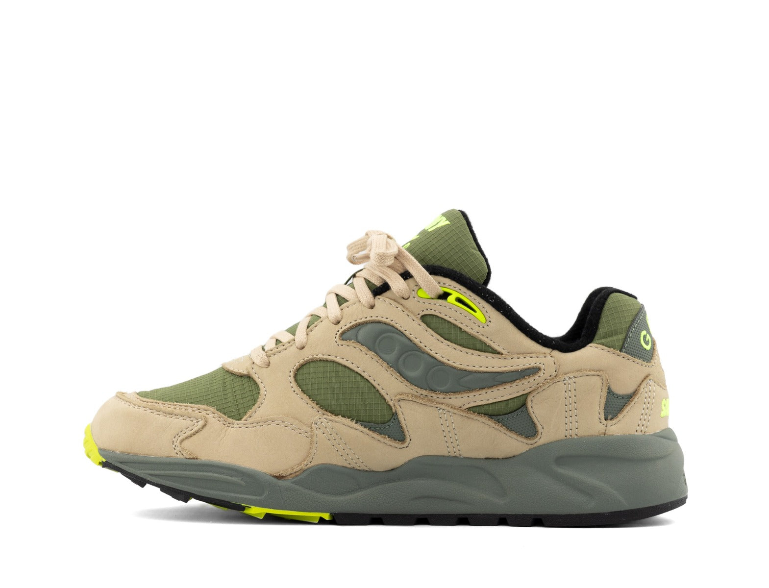 Saucony Grid Shadow 2 avocado beige 2