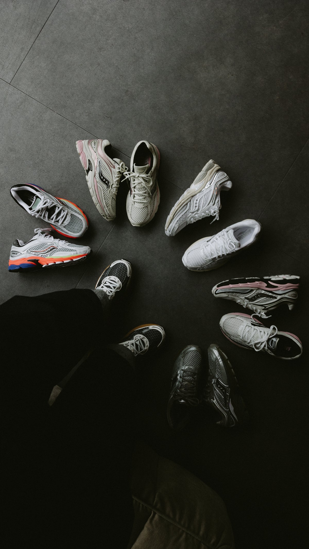 Saucony Progrid Omni 9 eggshell touch