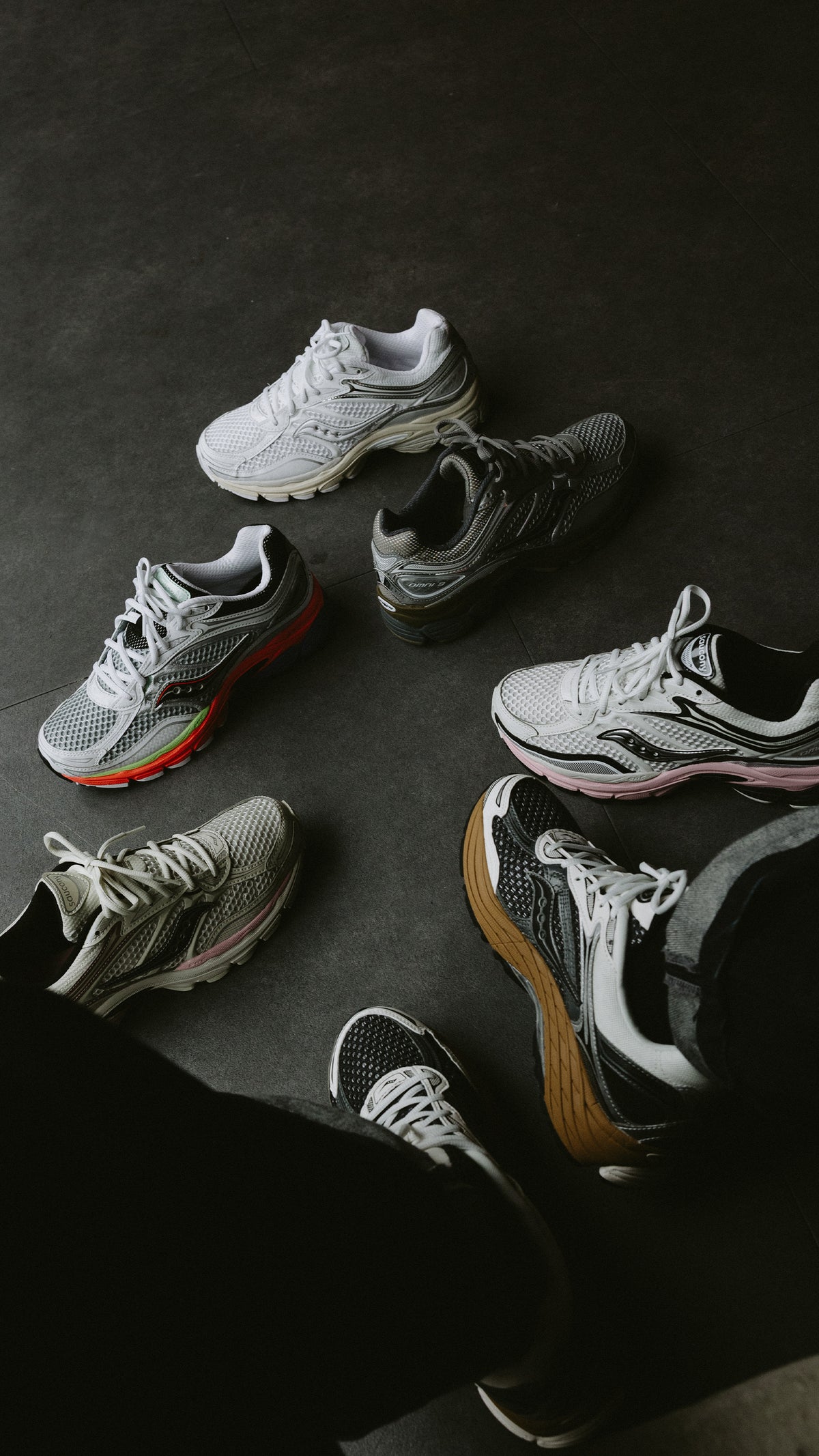 Saucony Progrid Omni 9 gunmetal cider
