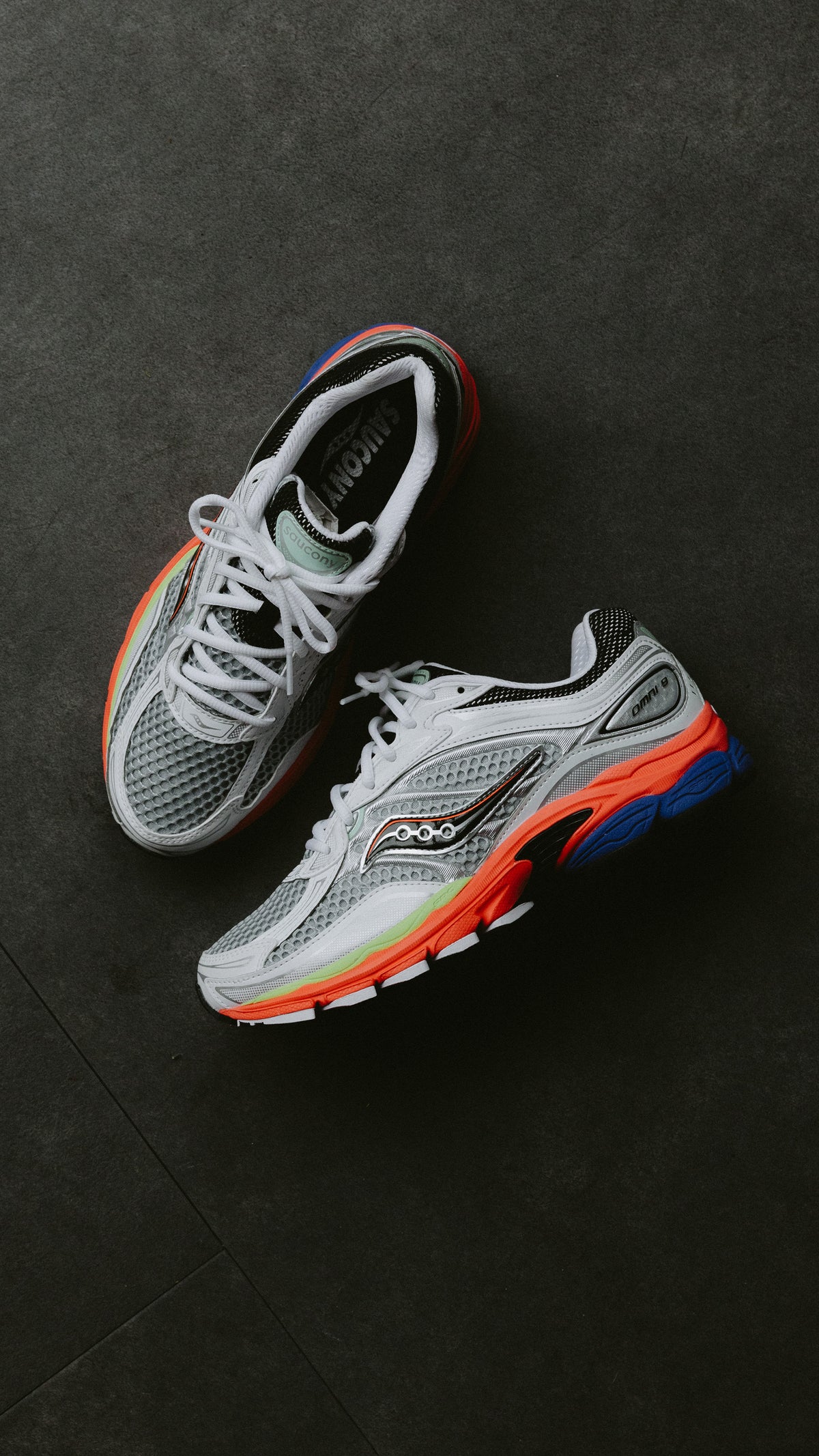 Saucony Progrid Omni 9 white vizired