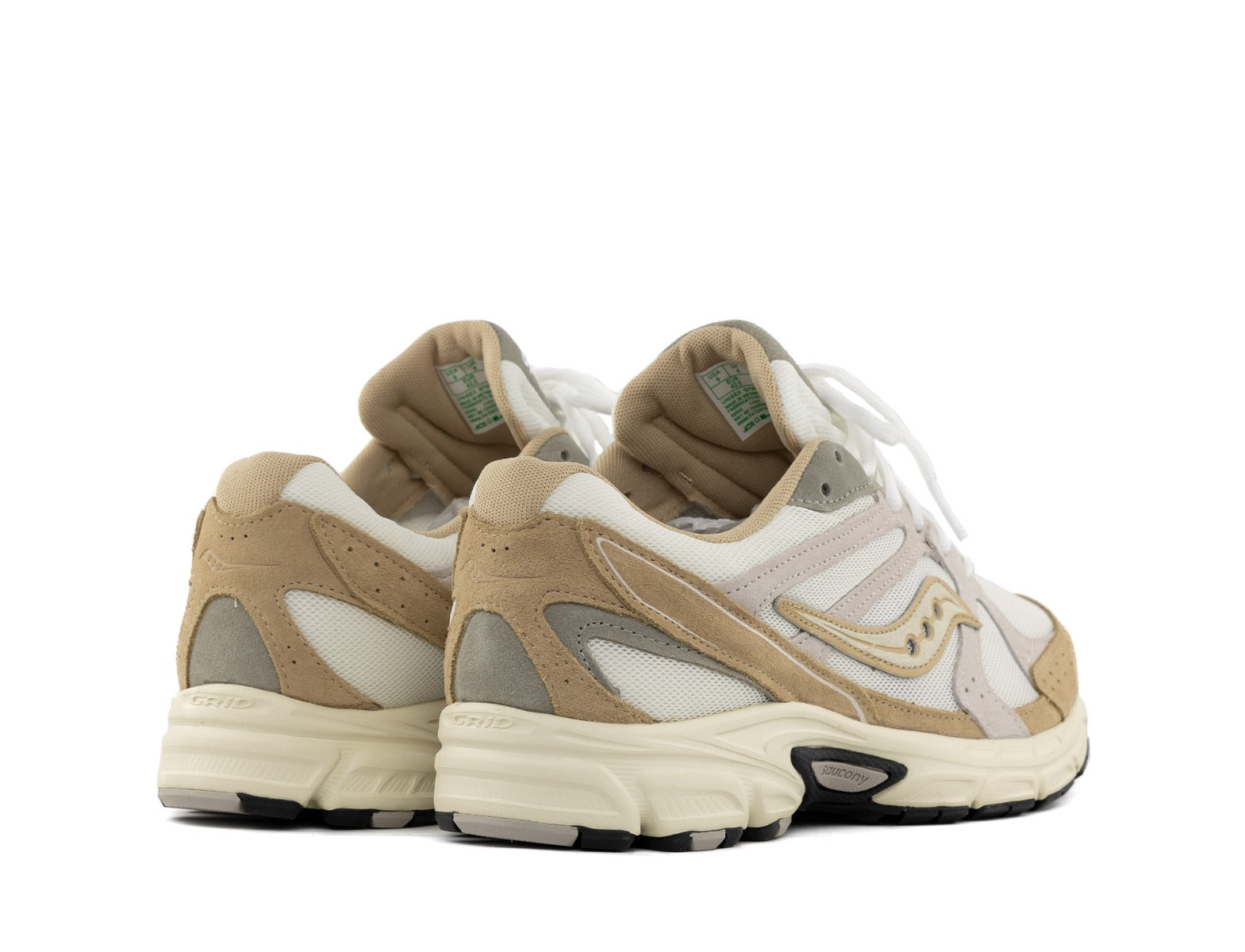 Saucony Ride Millenium white sand