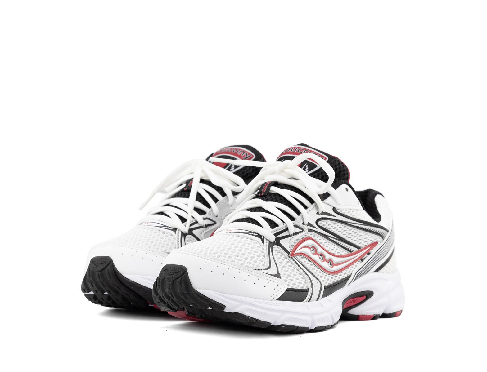 Saucony Ride Millennium white silver red 3