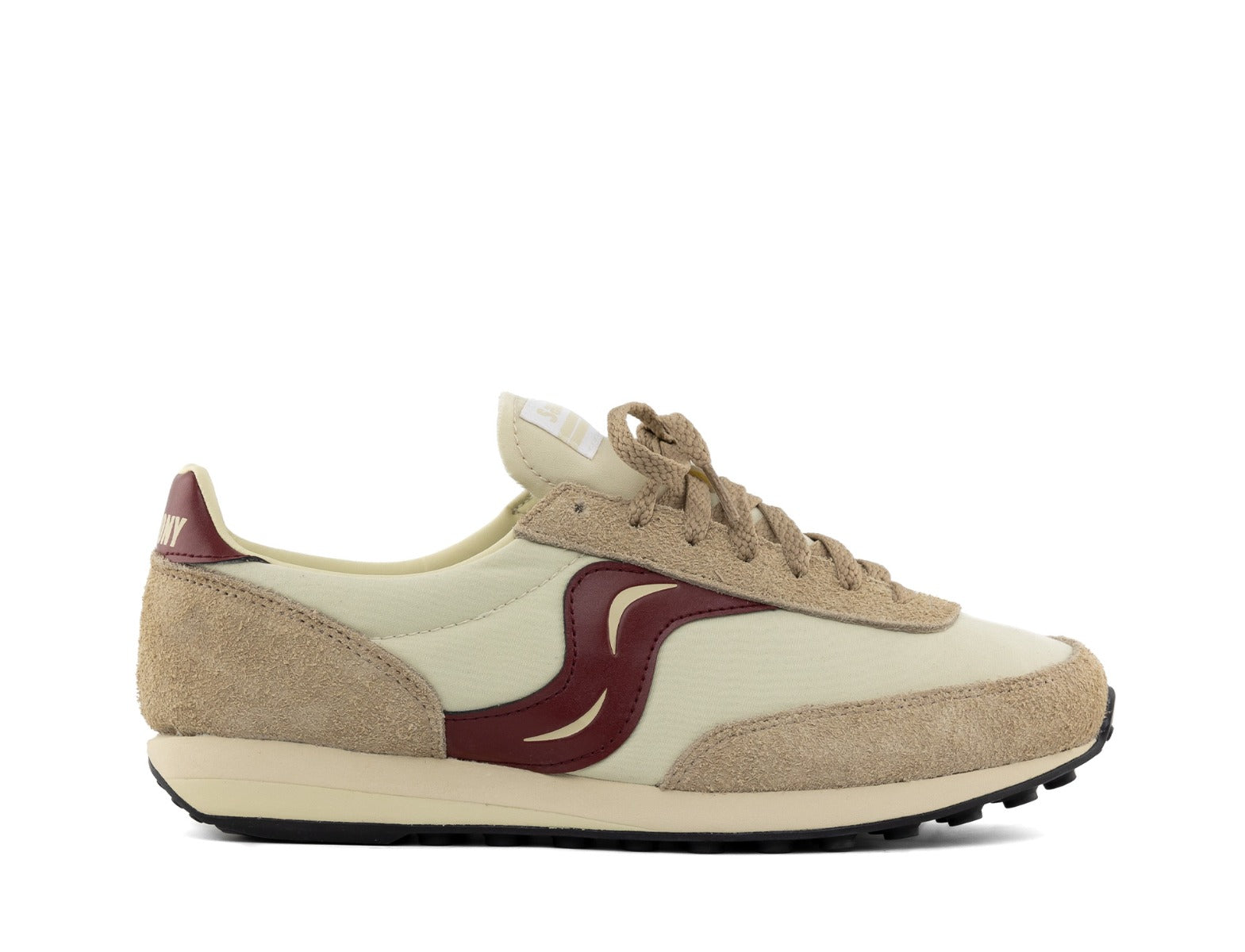 Saucony Trainer 80 beige burgundy