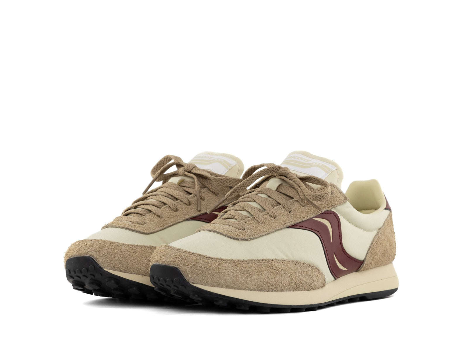 Saucony Trainer 80 beige burgundy