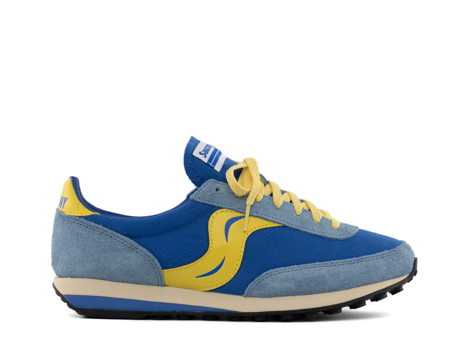 Saucony Trainer 80 blue mustard