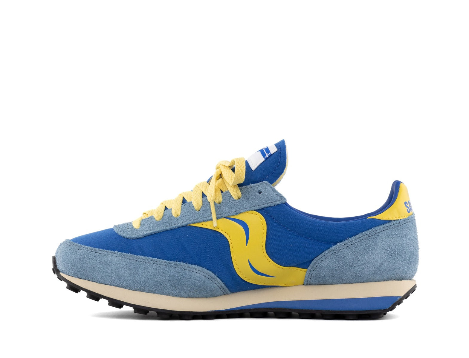 Saucony Trainer 80 blue mustard