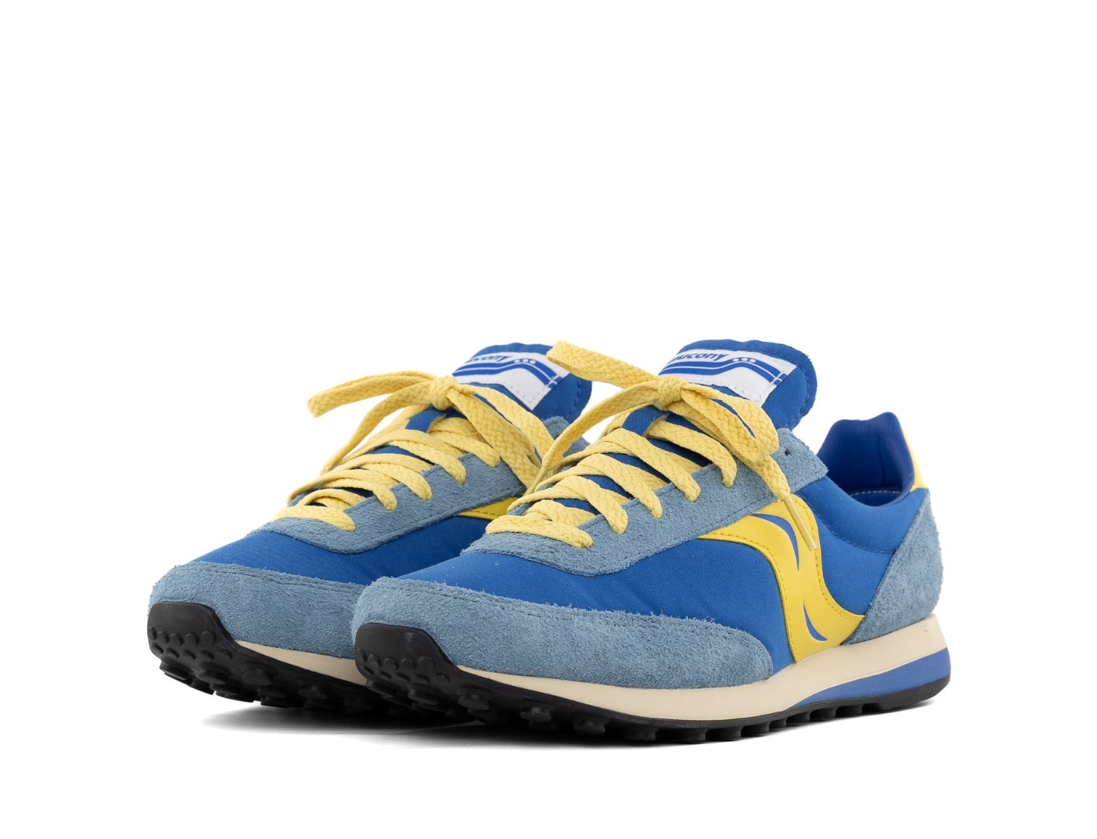 Saucony Trainer 80 blue mustard