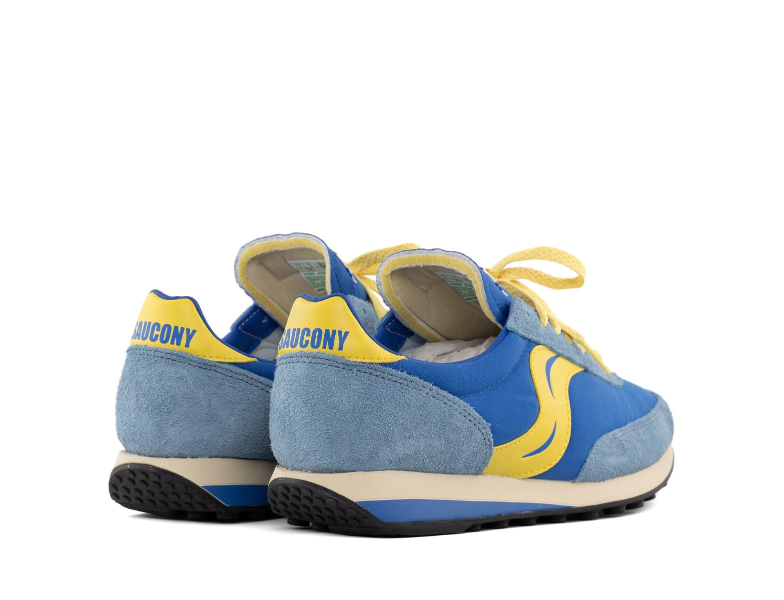 Saucony Trainer 80 blue mustard