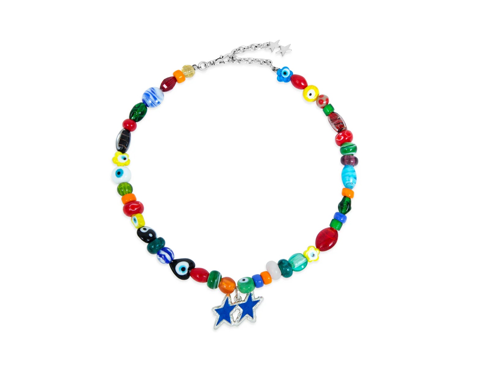 TwoJeys Melted Stars Necklace