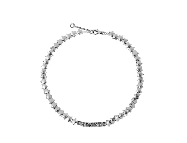 Two Jeys Star Necklace Silver | BijSMAAK.com